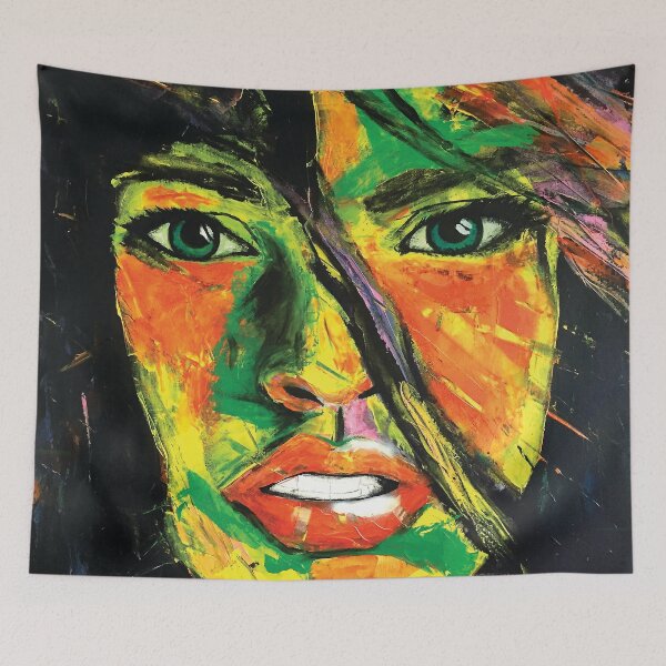 Item preview, Abstract Womens Face designed and sold by Bunkaboy.