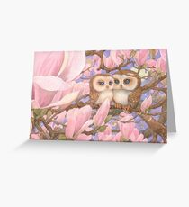 Love Owls Greeting Card