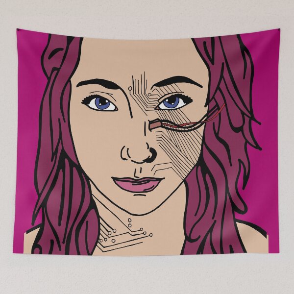Item preview, Miss. Cyborg designed and sold by Monique Cutajar.