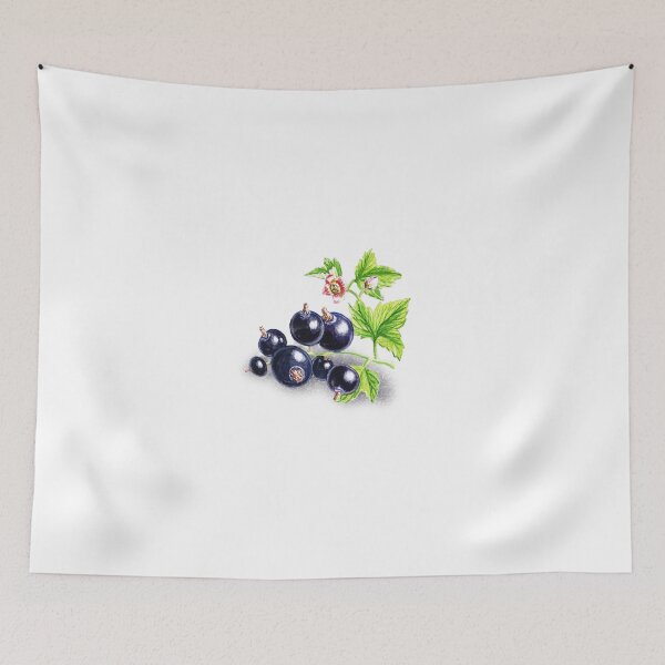 Item preview, Blackcurrant Botanical Painting designed and sold by Irina Sztukowski.