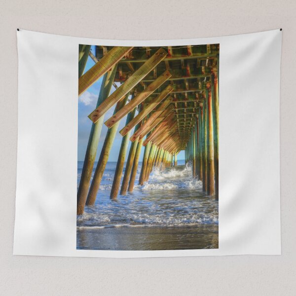 Item preview, Golden Sunset Under The Pier designed and sold by Kathy Baccari.