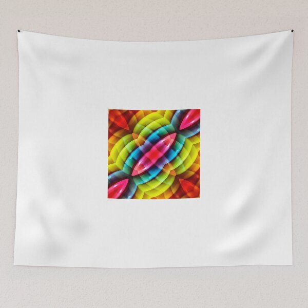 Item preview, Multicolored Abstract Pattern Print designed and sold by DFLC Prints.