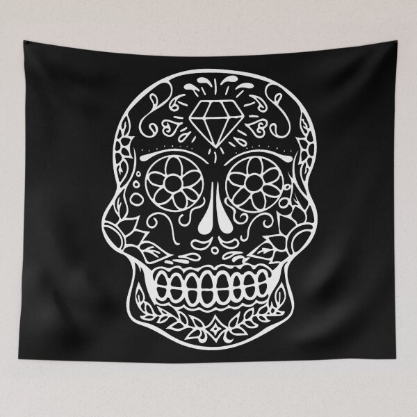Item preview, Sugar Skull (Inverted) designed and sold by Miguel Sarmiento Perea.