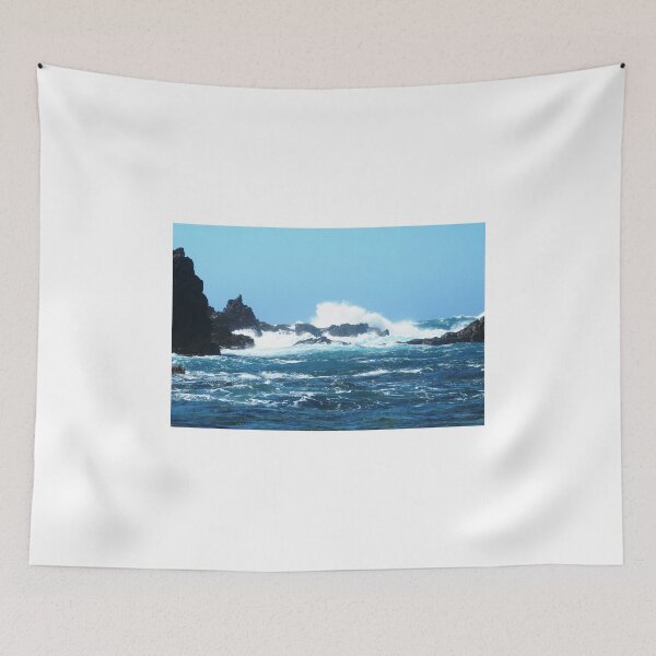 Item preview, Waves crashing on rocks designed and sold by Margotte.