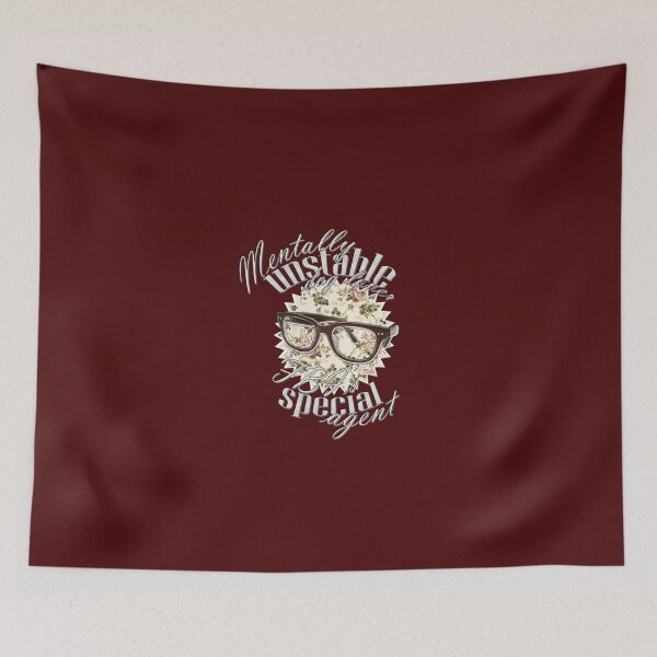 Item preview, Mentally unstable dog lover & FBI's Special Agent designed and sold by thescudders.