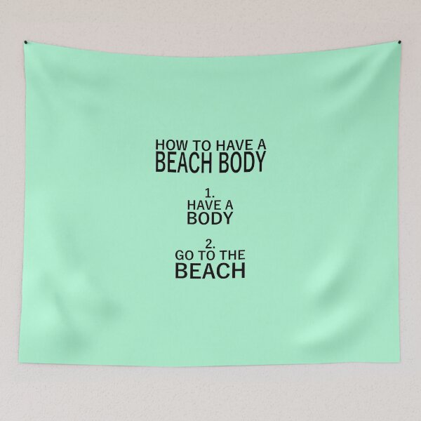 Item preview, How to have a beach body designed and sold by Margotte.