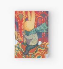 Rabbits at the Fairground Hardcover Journal