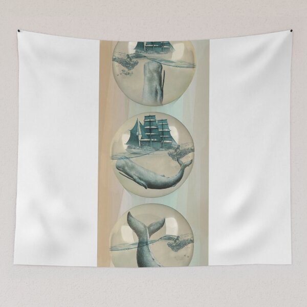Item preview, The Battle - Captain Ahab and Moby Dick designed and sold by Vin  Zzep.