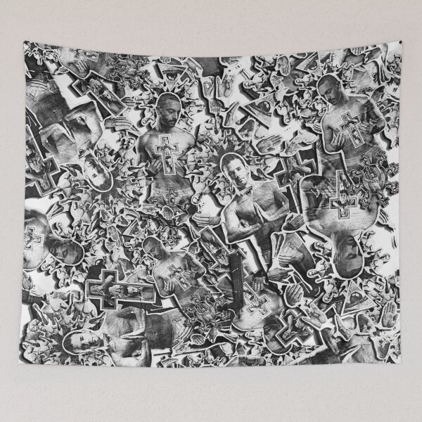 Item preview, Trinity (monochrome) designed and sold by BadBehaviour.