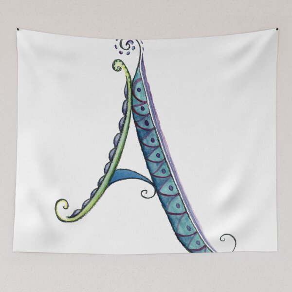 Item preview, The Letter A, Cursive designed and sold by DalilaCasandra.