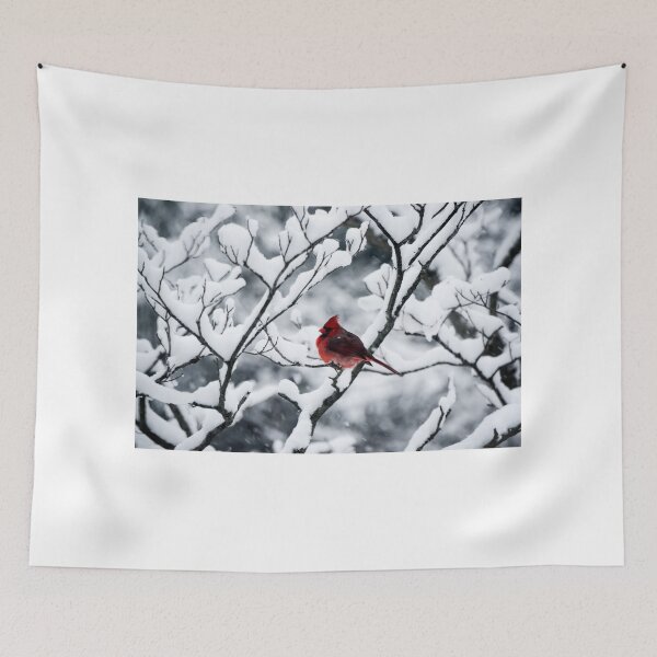 Item preview, Cardinal In Snow Covered Tree designed and sold by mcstory.
