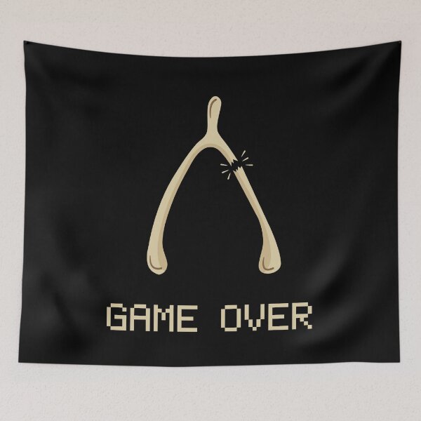 Item preview, Game Over designed and sold by fishbiscuit.