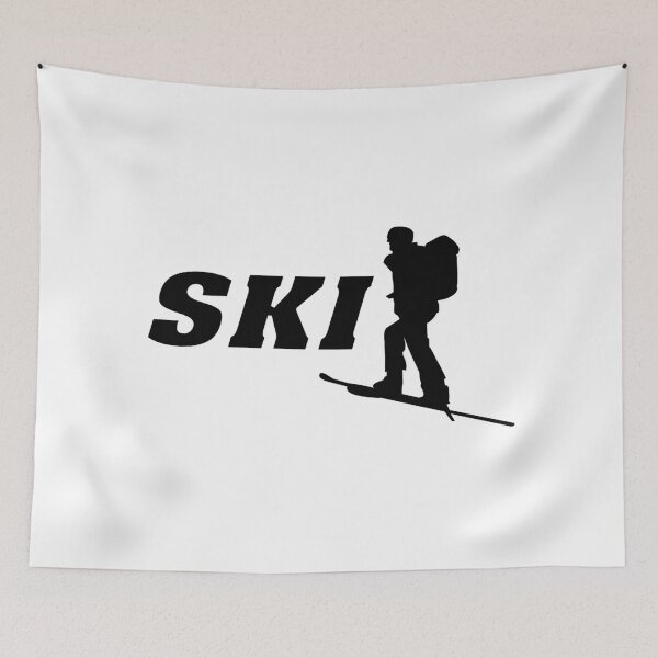 Item preview, Ski, skiing, après ski, freeski, winter, snow, mountain, sport designed and sold by Hochmuth & Hartmann  GbR.