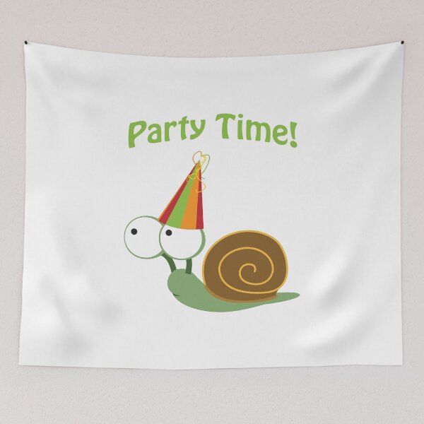 Item preview, Party Time Snail designed and sold by Hedgie Designs.