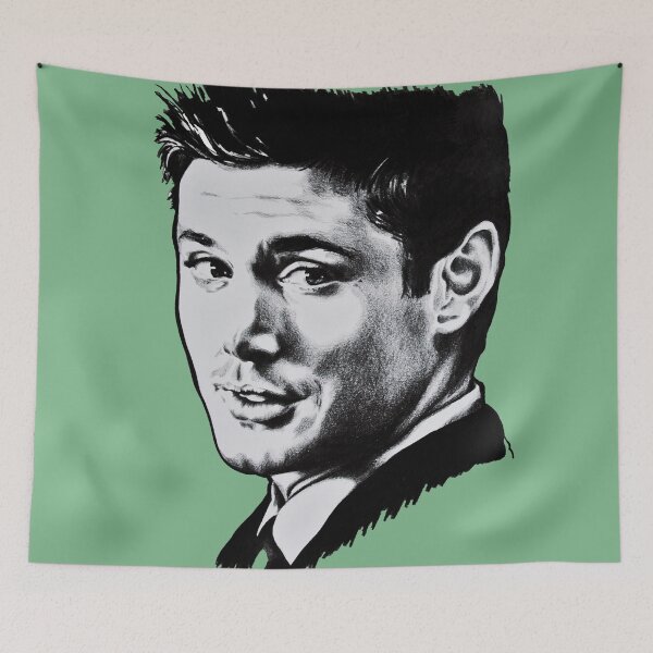 Item preview, Dean Winchester in black. designed and sold by downeymore.