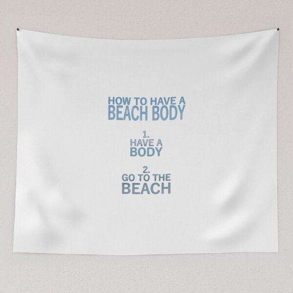 Item preview, How to have a beach body designed and sold by Margotte.