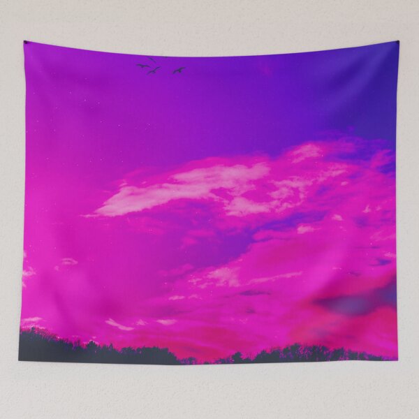 Item preview, Abstract Wanderlust Chillwave Darkwave designed and sold by artworkbyrihen.