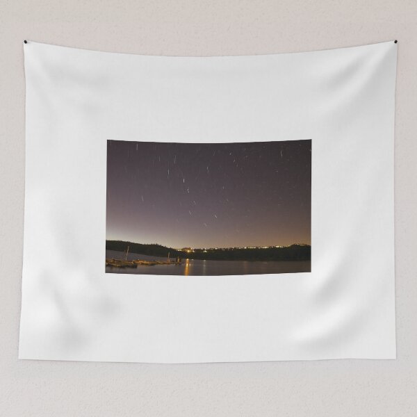 Item preview, Startrail Above Miramar Lake designed and sold by HaveANiceDaisy.