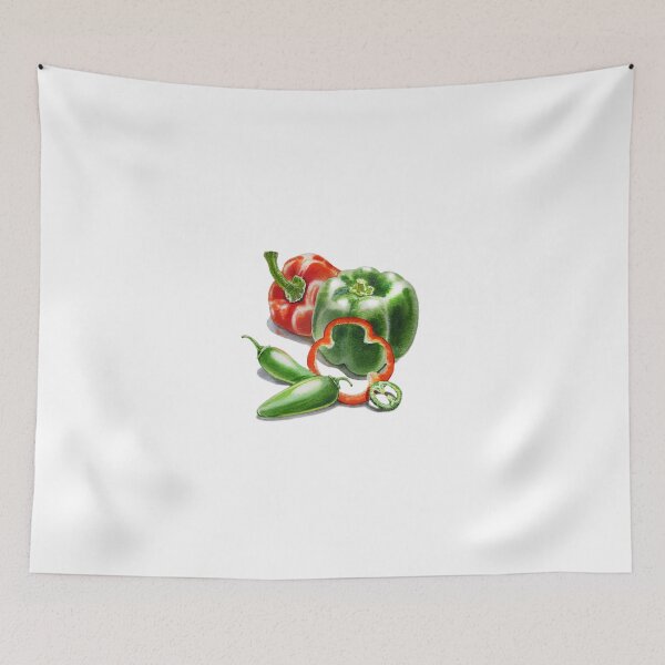 Item preview, Bell Peppers With Jalapeno  designed and sold by Irina Sztukowski.