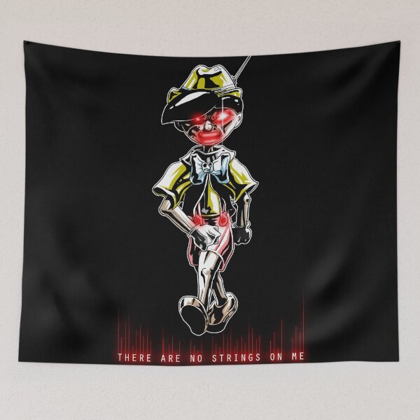 Item preview, There are no strings - Pinocchio - Color designed and sold by EJTees.