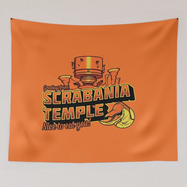 Item preview, Greetings From Scrabania Temple designed and sold by Scott Neilson Concepts.