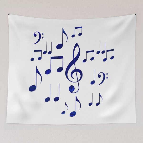 Item preview, Singing The Blues Abstract Symbol Art designed and sold by Omaste Witkowski.