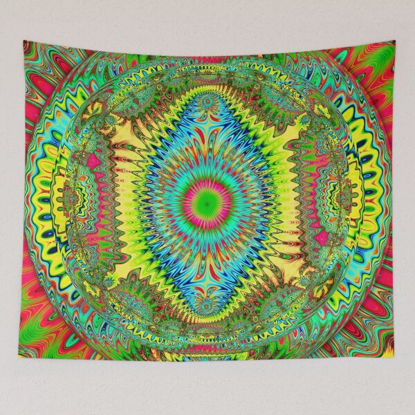 Aperçu de l'œuvre The Spirited Mandala créée et vendue par walstraasart.