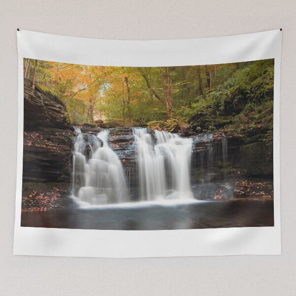 Item preview, Seasons Changing At Wyandot Falls designed and sold by Gene Walls.