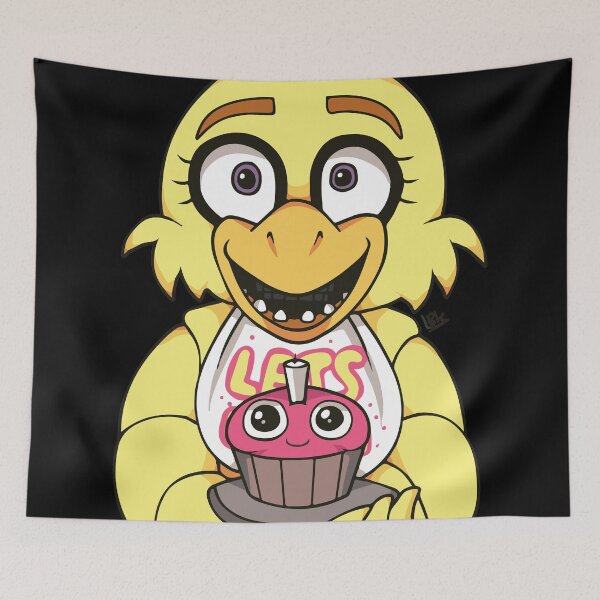 Artikelvorschau,  Chica! Mit ihrem singenden Cupcake entworfen und verkauft von InkyBlackKnight.