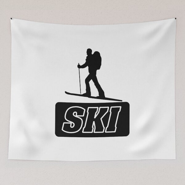 Item preview, Ski, skiing, après ski, freeski, winter, snow, mountain, sport designed and sold by Hochmuth & Hartmann  GbR.