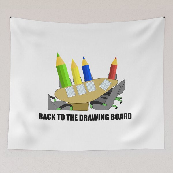 Item preview, Back To The Drawing Board designed and sold by DolceandBanana.