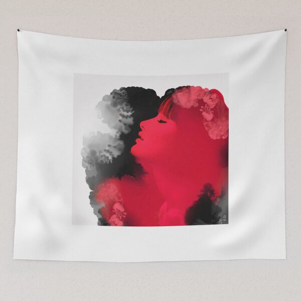 Item preview, Psychedelic Ink Red Girl designed and sold by Pepe Psyche.