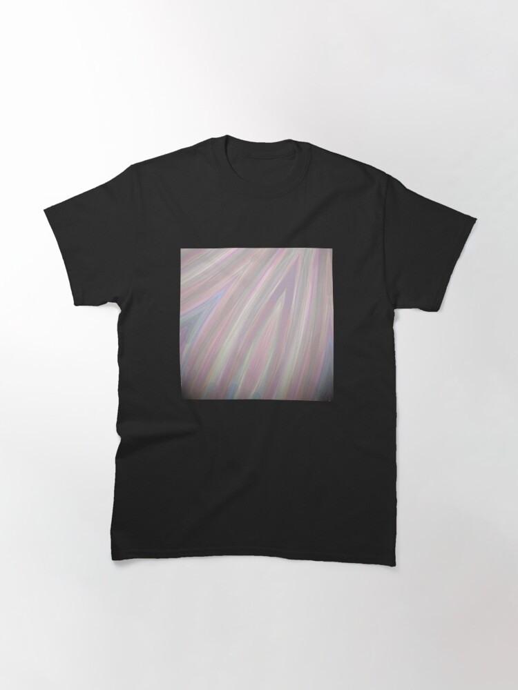 Thumbnail 3 of 7, Classic T-Shirt, Pastelito - Ombre Pastel Colors Abstract Art designed and sold by OneDayArt.