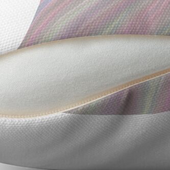 Alternate view of Pastelito - Ombre Pastel Colors Abstract Art Floor Pillow