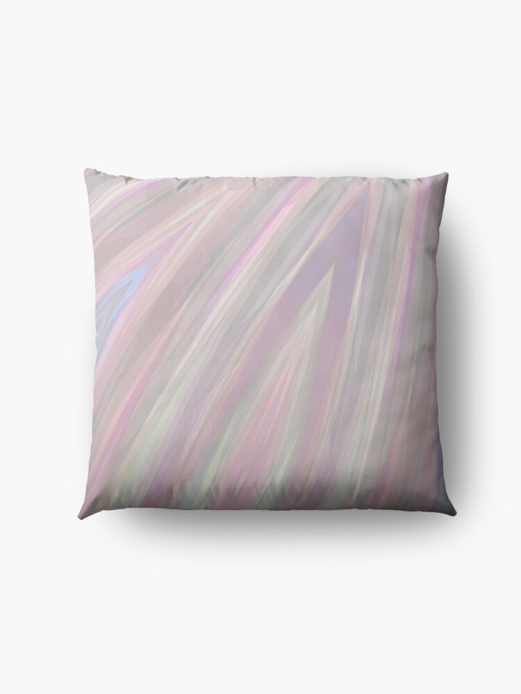 Alternate view of Pastelito - Ombre Pastel Colors Abstract Art Floor Pillow