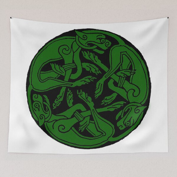 Aperçu de l'œuvre Celtic rond Green créée et vendue par wtaylor72.