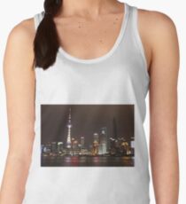 Shanghai Skyline at Night Women's Tank Top