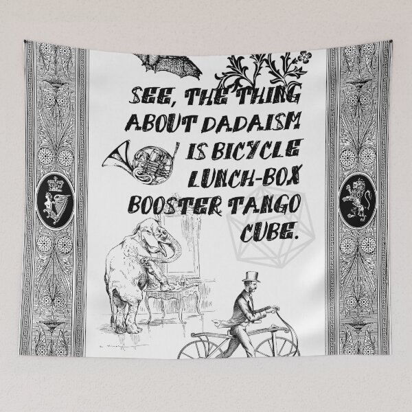 Item preview, The Thing About Dadaism designed and sold by QGPennyworth.