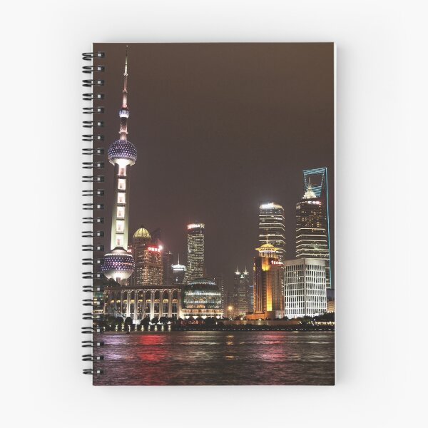 Item preview, Shanghai Skyline at Night designed and sold by holgermader.