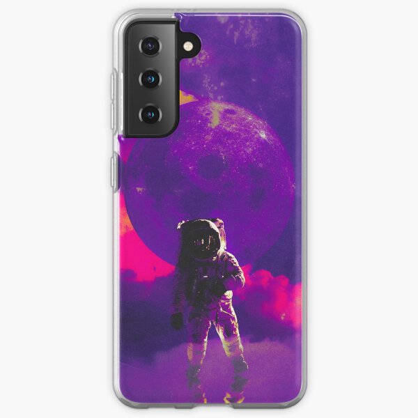 80s Aesthetic Astronaut Chillwave Darkwave Samsung Galaxy Soft Case