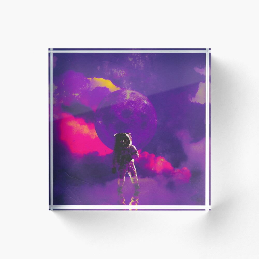 80s Aesthetic Astronaut Chillwave Darkwave