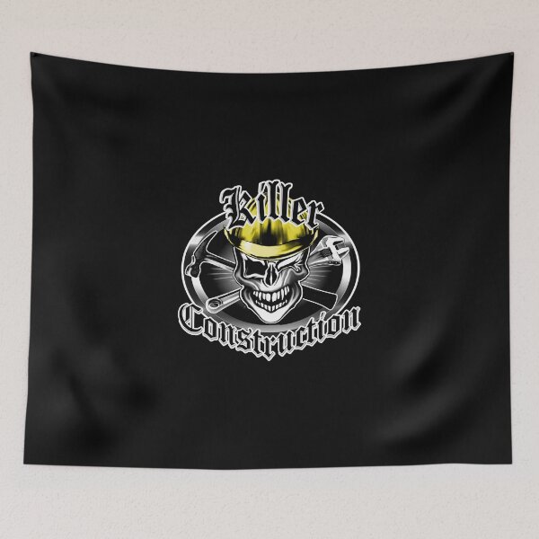 Item preview, Construction Skull sp yellow 6: Killer Construction designed and sold by sdesiata.