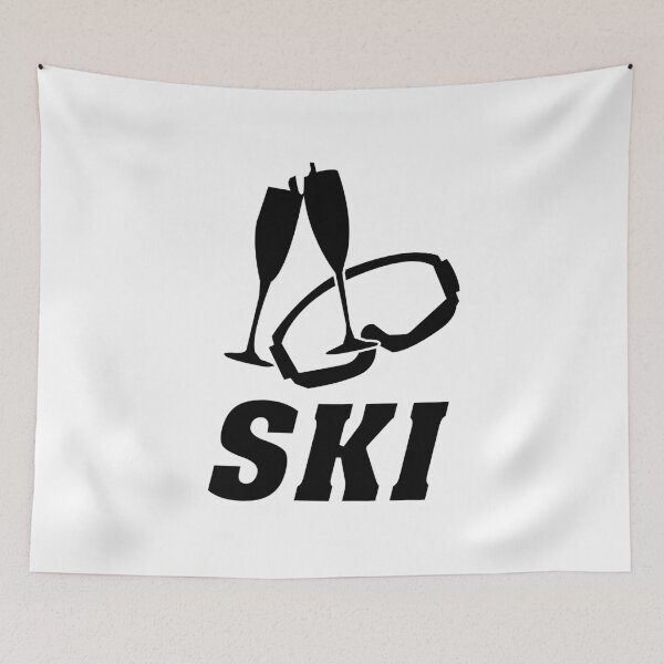 Item preview, Ski, skiing, après ski, freeski, winter, snow, mountain, sport designed and sold by Hochmuth & Hartmann  GbR.