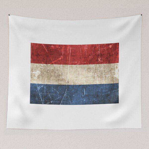 Item preview, Vintage Aged and Scratched Dutch Flag designed and sold by JeffBartels.