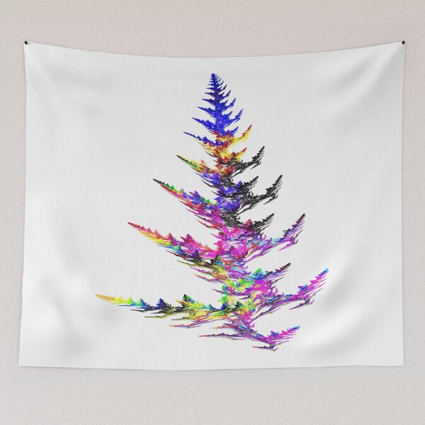 Item preview, Fractal - Colorful Christmas Tree designed and sold by Susan Savad.
