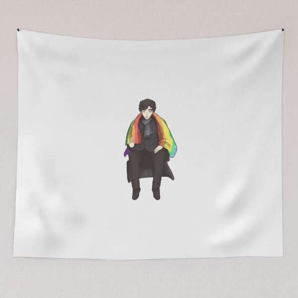 Artikelvorschau, Gay Pride Sherlock entworfen und verkauft von halflock.