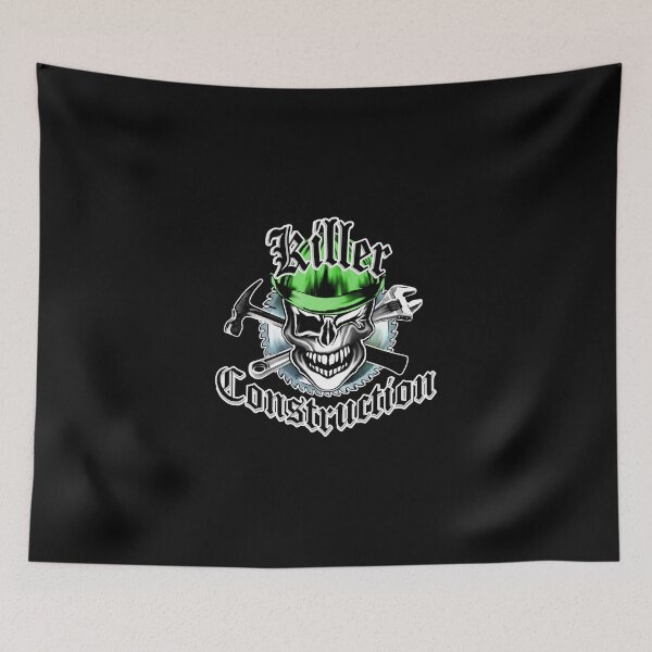 Item preview, Construction Worker Skull 6: Killer Construction designed and sold by sdesiata.