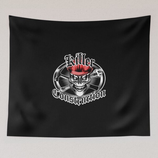 Item preview, Construction Skull 1.1 red: Killer Construction designed and sold by sdesiata.