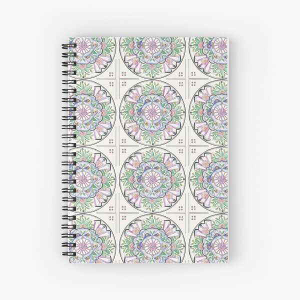 Mandala Floribunda Spiral Notebook