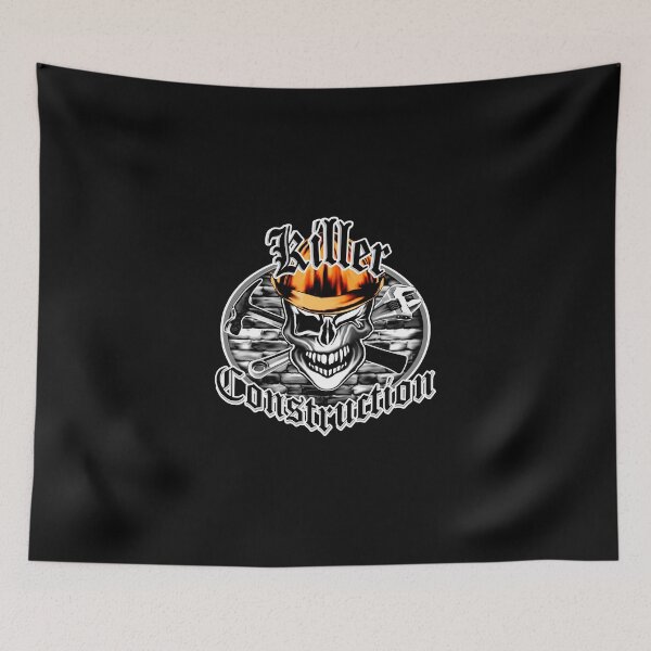 Item preview, Construction Skull br orange 6: Killer Construction designed and sold by sdesiata.